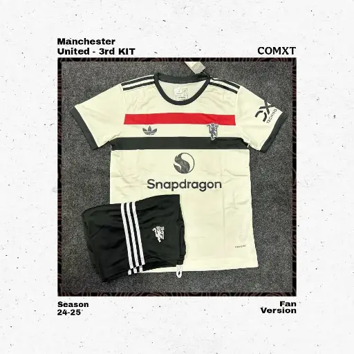 Manchester United Third Kit Season 24-25 Fan Version