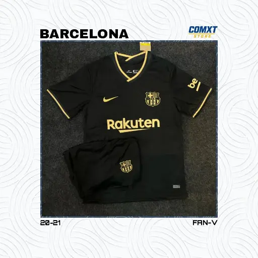 FC Barcelona Season 20/21 Away Jersey Kit Fan-V
